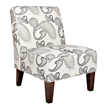 Contemporary Dover Armless Accent Chair